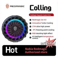 ราคา Original Redmagic Cooler 4 Pro 27W Fast Cooling โทรศัพท์ Cooler Magnetic Ice FunCooler พร้อม RGB สําหรับ RedMagic 9 8 Pro + Plus (56301280843)