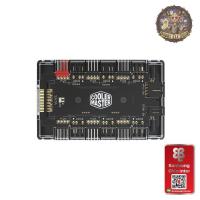 ราคา COOLER MASTER MASTERFAN ARGB AND PWM HUB (41372402789)