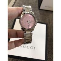 ราคา New gucci g timeless หน้าปัดสีชมพู 27 mm. (3846840793)