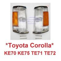 ราคา 1คูู่ ไฟมุม โตโยต้า โคโรล่า COROLLA Ke70 1983 Ke72 Ke75 Te71 Te72 ไฟเลี้ยว ไฟสัญญาณ เสื้อไฟเลี้ยว ไฟ เสื้อไฟมุม (27929398399)