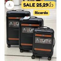 ราคา SALE กระเป๋าเดินทาง 25 นิ้ว 29 นิ้ว Ricardo สีดำ TSA LOCKแท้ ซิปขยาย (27942642173)
