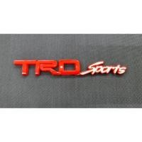 ราคา โลโก้ TRD Sport สีแดงขาว สำหรับปิดท้ายรถ (43858336600)