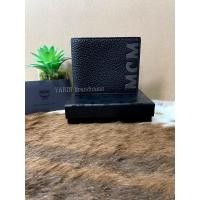 ราคา New MCM Bifold Wallet in Logo Print Leather กระเป๋าสตางค์ทำจากหนังพิมพ์ลายโลโก้ MCM สีดำ (8818344597)