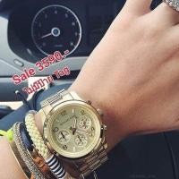 ราคา Michael Kors Women's MK5055 'Runway' Stainless Steel Watch ⌚ตัวเรือนแ (1799341614)