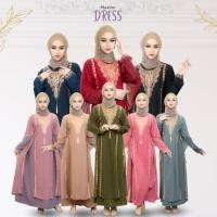 ราคา อาบาย่า ชุดออกงานอิสลามสวยๆ ปักลายลูกไม้แต่งภู่ เพชรรีดสุดอลัง สไตล์ตุรกีทรงสวยหรู IL26วาริสมุสลิม (29308557385)