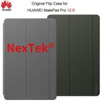 ราคา แท้100% HUAWEI MatePad Pro 12.6" Leather Flip Case HUAWEI MatePad Pro 12.6 นิ้วแท็บเล็ตหนัง Flip Folio Cover Stand Smart Sleep ปลุก Funda กรณี (25734513765)