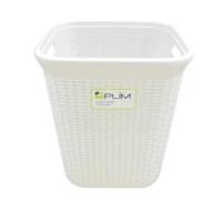 ราคา ตะกร้าผ้าเหลี่ยมสูง 5989 ขาว PLIM (8226963045)