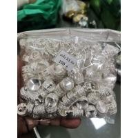 ราคา ฝาตะกรุดทองเหลืองชุบเงิน​ (ยกถุง100คู่)​ (11394366387)