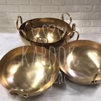 ราคา กระทะทองเหลืองแบบงานตี (เบอร์ 14,15,16) (3830351055)