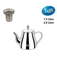 ราคา หม้อกาแฟสแตนเลส Toffi พร้อม Stainer / Tehko Bekas Kopi/ Teh + Penapis 1.5 Litre 2.0 Litre (41173222353)