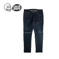 ราคา 9X กางเกงยีนส์ ชีพ มันเดย์ Cheap Monday jeans High Slim Raw มือสอง สภาพใหม่ (43665031777)
