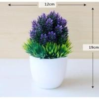 ราคา บอนไซสนประดิษฐ์ดอกไม้พลาสติกพร้อมกระถาง (29620600910)