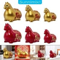 ราคา [ซันนิมิกซ์1] รูปปั้นม้ากระปุกออมสินกล่องเงินสะสมหุ่นราศีสัตว์ประติมากรรมตกแต่งบ้านเงินธนาคารสําหรับวัยรุ่นผู้ใหญ่ (46952094671)