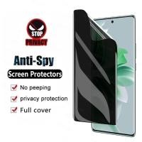 ราคา Oppo FindX8 FindX7 FindX6 2Pcs Full Cover Anti Spy Privacy Soft Hydrogel Film สําหรับ Oppo Find X8 X7 X6 Pro Ultra X8s Plus Anti-Fingerprints โทรศัพท์ป้องกันหน้าจอ Matte Soft Film (28182542272)