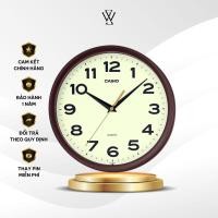 ราคา นาฬิกาแขวน Casio ของแท้ IQ-151-5DF ขนาด 35.6 ซม. ฝาแก้วพลาสติก (41776963247)