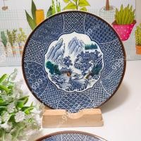 ราคา จานเซรามิคญี่ปุ่น ลายคลาสสิค~โบราณ จานข้าว จานแบ่ง จานขนม แบบลายงา#ญี่ปุ่นมือสอง (11556056590)