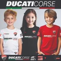 ราคา เสื้อยืด KIDS Ducati_Corse dainese Moto GP 2024 เสื้อไมโครไฟเบอร์ Sport Baju Outdoor (45703991364)