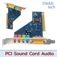 ราคา PCI Sound Card Audio Stereo 4 Channel การ์ดเสียง (25261895564)
