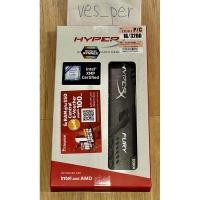ราคา (ของใหม่) แรม Ram Kingston Hyper X FURY DDR4 16gb (2x8) 3200MHz (8817673257)