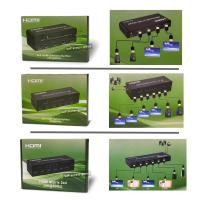 ราคา Box HDMI Splitter & Switch Matrix 2x2 2x4 60Hz 4K in out monitor (42103563180)