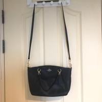ราคา Coach Small Kelsey Satchel สี Midnight Navy Blue (894450425)