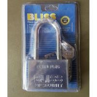 ราคา แม่กุญแจ ลูกปืน 60mm.คอยาว กุญแจ ลูกกุญแจ bliss (104568799)