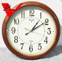 ราคา นาฬิกาแขวน ยี่ห้อ seiko เรือนไม้แท้ นาฬิกามือสองญี่ปุ่น เครื่องญี่ปุ่น คุณภาพดี รับประกัน 1ปี (29141498806)