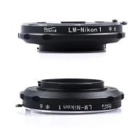 ราคา LM-Nikon1 ใหม่คู่มือโฟกัสอะแดปเตอร์แหวน LM-N1 สําหรับเลนส์ Leica M ถึง Nikon 1 Mount กล้อง S1 S2 V1 V2 V3 J1 J2 (44351215654)