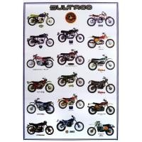 ราคา โปสเตอร์ รถมอเตอร์ไซค์ Bultaco (1958-1983) POSTER 24”X35” Inch Spanish MOTORBIKES Retro Vintage Antique (1639399925)