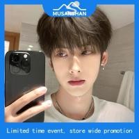 ราคา วิกผมสั้น วิกผมแท้ วิกผมผู้ชายตัดผมสั้นธรรมชาติแตกต่างบดปกผู้ชายเต็มหมวกทุกวันเด็กชายผิวดําเลียนแบบชุดวิกผมผู้ชาย (40177698826)