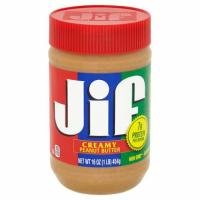 ราคา ✅ Jif Creamy Peanut Butter 454 g. เนยถั่วชนิดบดละเอียด (9517279217)