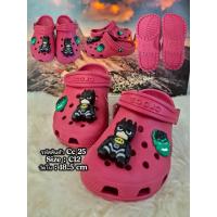 ราคา รองเท้าเด็กแบรนด์แท้ Crocs ไซส์ 18 ซม. มือสองสภาพดี สะอาดใหม่เหมือนมือหนึ่ง คุณภาพเกินราคา - วัดไซส์จากด้านในของรองเท้า (44700672711)