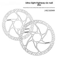 ราคา Bicycle Rotor Disc Brake 6-Bolt Ultralight Hollow Stainless Steel140/160mm for Mountain Bike Road Bike Brake Rotors (26826097047)