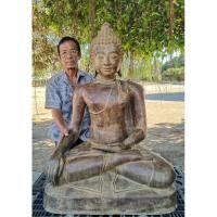 ราคา พระประธานเชียงแสน สิงห์หนึ่ง หน้าตัก30นิ้ว พระพุทธรูปโบราณ ศิลปะเชียงแสน (23666004683)