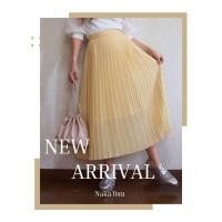 ราคา UNIQLOกระโปรงยาวผ้าชีฟองอัดพลีท (23475845862)