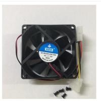 ราคา พัดลมคอมพิวเตอร์ พัดลมระบายความร้อน Fan Case 8 cm DC 12V สีดำ (23368426925)