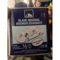 ราคา ATE น้ำมันเบรค เอเต้ DOT 3 ขนาด 0.5 ลิตร ( กระป๋องสีน้ำเงิน น้ำสีฟ้า ) MADE IN GERMANY น้ำมัน เบรค น้ำมันเบรก dot3 (24715629243)