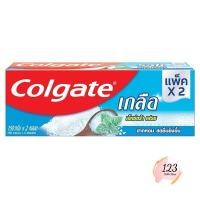 ราคา (2หลอด/แพ็ค) Colgate Toothpaste 150 กรัม คอลเกต ยาสีฟัน สูตรเกลือ เอ็กซ์ตร้าเฟรช มิ้นท์ ✨ (27921738509)
