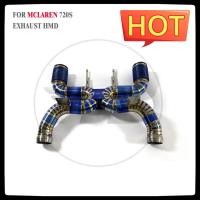 ราคา HMD Titanium Alloy Exhaust Catback For McLaren 570S 650 720S 750S MP4 Auto Modification Parts with (55252277305)