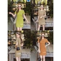 ราคา TOPSHOP เดรสมินิผ้าร่อง CARDIGAN_NISTA (TOP2B) (8665111770)