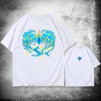 ราคา ญี่ปุ่น One Piece Phoenix Marco เสื้อยืดแขนสั้นอะนิเมะ One Piece พิมพ์ผ้าฝ้ายเสื้อยืดฤดูร้อนสบาย Somatosensory ผ้าระบายอากาศไม่หดตัว (25794045974)