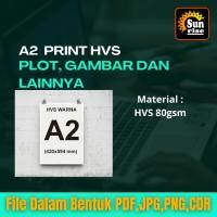 ราคา HVS A2 PRINT PLOT A2 / HVS 80GSM (46003898181)
