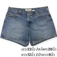 ราคา Old navy กางเกงยีนส์ขาสั้นมือสองสภาพดี (29360761695)