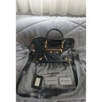 ราคา Used like new Balenciaga Small City Giant y19 สีดำ หนังแกะ (Lambskin) (21418865416)