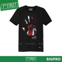 ราคา 7th Street เสื้อยืด แนวสตรีท รุ่น มือ (ดำ) OHD002 ของแท้ (49296342)
