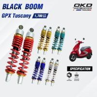 ราคา โช๊คOKDใส่GPX Tuscany ยาว320mm รุ่นBlack Boom โช๊คOKDแท้ โช๊คแต่งOKD โช๊คแก๊สแท้ (20088447172)