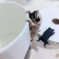 ราคา กาชาปอง หมาปั๊กเกาะแก้ว 2ตัว ของแท้ นำเข้าจากญี่ปุ่น (23310260873)