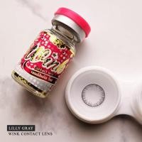ราคา คอนแทคเลนส์ ลาย Lilly สีเทา ยี่ห้อ wink Dia 14.5 (5837782113)