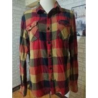 ราคา เสื้อเชิ๊ตลายสก๊อตนำเข้ามือสองแบรนด์Vans ไซด์M (8003886091)