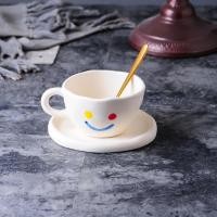 ราคา ชุดถ้วย&จานรองกาแฟ/กาแฟ/ถ้วยกาแฟและจานรองเซรามิกวางซ้อนกันได้/ชุดช้อนและจานรองถ้วยกาแฟ ถ้วยชาเซรามิกคุณภาพสูง (45952895284)